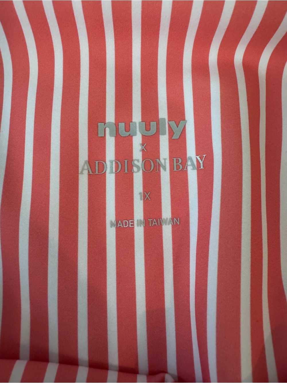 Addison Bay x Nuuly High-Rise Coral Active Leggings - Plus Size - 1X - SEE SET! - Picture 7 of 11